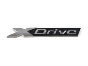 ES#4189078 - 51148091110 - Model Emblem - X Drive - Genuine BMW - BMW