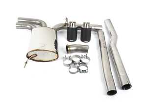 ES#4352613 - SMNS021CF - Scorpion Cat-Back System For MINI Cooper F56/F57 S/JCW, NON Resonated W/ Ascari Carbon Fiber Tips - Built to last with 304 stainless steel and engineered for dyno-proven power gains. Scorpion proves performance exhaust that sounds great. - Scorpion - MINI
