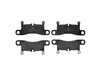 ES#4830152 - 99135293904 - Rear Brake Pad Set - does not include brake wear sensors - Jurid - Porsche