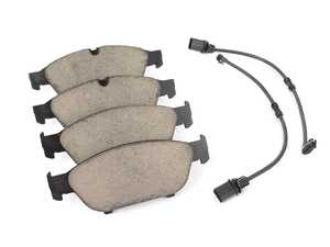 ES#4739019 - DD23-1549 - Front DD23 "Daily Driver" Ceramic Brake Pad Set - This enthusiast-developed pad offers confident stopping power, very low dust, quiet braking, and a positive initial bite. The perfect choice for your daily-driven Euro! - ECS - Audi