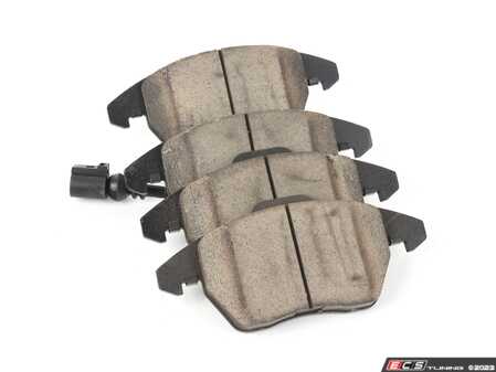 ES#4738995 - DD23-1107 - Front DD23 "Daily Driver" Ceramic Brake Pad Set - This enthusiast-developed pad offers confident stopping power, very low dust, quiet braking, and a positive initial bite. The perfect choice for your daily-driven Euro! - ECS - Audi Volkswagen