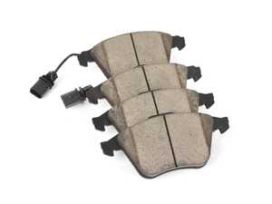 ES#4739047 - DD23-915 - Front DD23 "Daily Driver" Ceramic Brake Pad Set - This enthusiast-developed pad offers confident stopping power, very low dust, quiet braking, and a positive initial bite. The perfect choice for your daily-driven Euro! - ECS - Audi Volkswagen