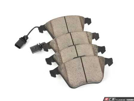 ES#4739047 - DD23-915 - Front DD23 "Daily Driver" Ceramic Brake Pad Set - This enthusiast-developed pad offers confident stopping power, very low dust, quiet braking, and a positive initial bite. The perfect choice for your daily-driven Euro! - ECS - Audi Volkswagen