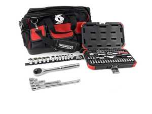ES#2996480 - 014121sch01aKT - Schwaben 64 piece Zippered Tool Bag Kit - Get this ready to go extensive tool set complete with tool bag. - Schwaben - Audi BMW Volkswagen Mercedes Benz MINI Porsche