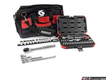 ES#2996480 - 014121sch01aKT - Schwaben 64 piece Zippered Tool Bag Kit - Get this ready to go extensive tool set complete with tool bag. - Schwaben - Audi BMW Volkswagen Mercedes Benz MINI Porsche