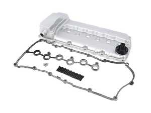 ES#4768286 - 03H103429L-M - Aluminum Valve Cover With Gasket - Replace your damaged valve cover with an upgraded aluminum unit! Complete with valve cover gasket. - Bremmen Parts - Audi Volkswagen Porsche