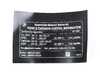 ES#4211249 - 71228602431 - LABEL "EXHAUST EMISSION" - Genuine BMW - BMW