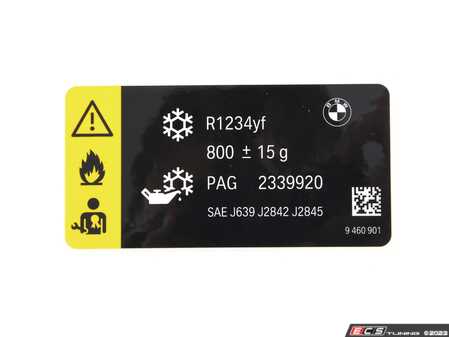 ES#4003728 - 71239460901 - LABEL - Genuine MINI - BMW