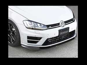 ES#4830362 - IS.G7R.FLS - Front Lip Spoiler - complement the already sporty appearance of the Golf 7 R - iSWEEP - Volkswagen