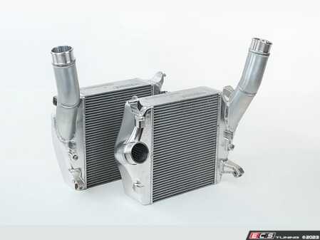 ES#4830366 - CSF-8280 - CSF Intercooler System - Raw  - Utilizing all factory mounting points, the installation is straightforward with a drop-in fit design. - 034Motorsport - Audi
