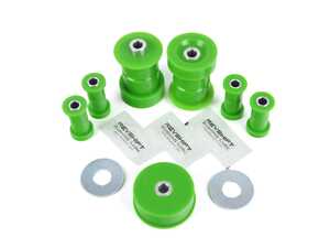 ES#4362415 - RBK-E3095A12mm - Rear Polyurethane Bushing Kit - E30 12MM Offset - 95A Street/Track - Green - Revshift - BMW