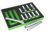 ES#4829841 - mspm100 - 12 Piece 3/8" Drive Magnetic Spark Plug Master Set - Never worry about missing a spark plug socket - this set will cover it all, both SAE and metric. - VIM Tools - Audi BMW Volkswagen Mercedes Benz MINI Porsche