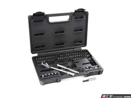 ES#4471940 - FRBS89 - 89 Piece Bit Set With 1/4" Flex Ratchet  - Full bit kit that will meet all your needs. - VIM Tools - Audi BMW Volkswagen Mercedes Benz MINI Porsche