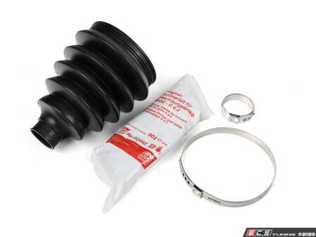 ES#4344658 - 31607560384 - Exterior CV Boot Repair Kit - Includes boot, grease, and clamps needed for installation - Febi - MINI