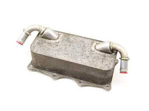 ES#3272292 - 94610728130 - Engine Oil Cooler - If your oil cooler is leaking or has cracked, replace it today with this new unit! - Genuine Porsche - Porsche