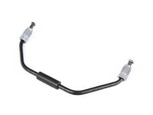 ES#3255946 - 7P5615702B - Front Brake Caliper Hydraulic Line - Right - Front Axle, Right Side - Hard Brake line for caliper - Genuine Porsche - Porsche