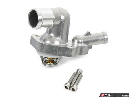 ES#2960132 - 11537596787kt1KT - Thermostat Replacement Kit - Metal Thermostat housing and thermostat kit with bolts : Cooper S/JCW - Assembled By ECS - MINI