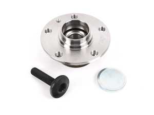 ES#4818101 - 1K0598611 - Rear Wheel Bearing Assembly (30mm ID) - Priced Each - Includes dust cover and axle bolt - Bremmen Parts - Audi Volkswagen