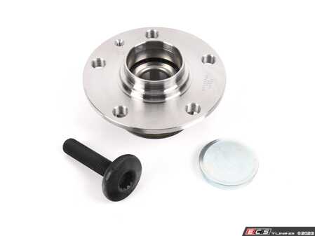ES#4818101 - 1K0598611 - Rear Wheel Bearing Assembly (30mm ID) - Priced Each - Includes dust cover and axle bolt - Bremmen Parts - Audi Volkswagen