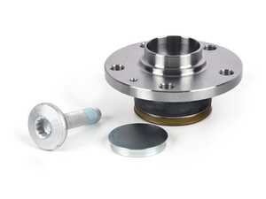 ES#4423944 - 1T0598611B - Rear Wheel Bearing Assembly With Hub (32mm ID) - Priced Each - Allows your wheel to rotate with minimal friction - Bremmen Parts - Audi Volkswagen