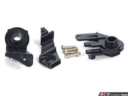 ES#4818103 - 1K0998225 - Headlight Repair Kit - Left - Includes the two lower tabs and the one located by the highbeam - Bremmen Parts - Volkswagen