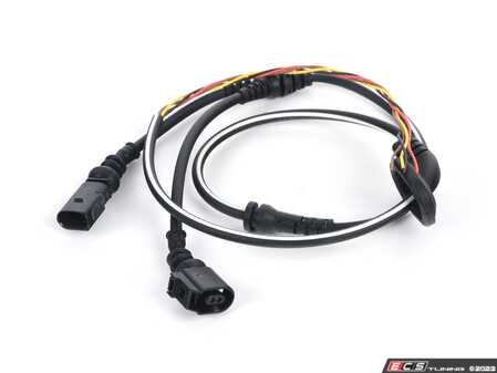 ES#4818102 - 1K0927903R - Front ABS Sensor Wiring Harness - Left - Relays ABS sensor readings and pad wear - Bremmen Parts - Audi Volkswagen
