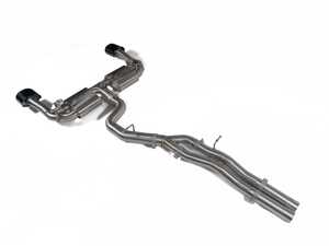 ES#4830334 - 049089la01KT - 8V RS3 Valved Cat-Back Exhaust System - Elevate your driving passion with an engaging, performance-oriented valved exhaust system for your DAZA-equipped 8V RS3! - ECS - Audi