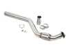 ES#4820845 - 021617ecs02KT1 - B8 2.0T T304 Stainless Steel 3.0" Downpipe - Let your engine breathe and growl with our high flow 3.0" stainless steel downpipe! - ECS - Audi
