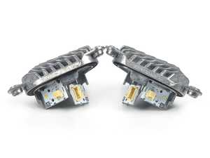 ES#4819078 - 055810LA10 - F87 F22/F23 LCI LED Headlight DRL Modules - Yellow - Upgrade your daytime running light modules and add the highly desired yellow DTM-style DRLs to your BMW's headlights! - Turner Motorsport - BMW
