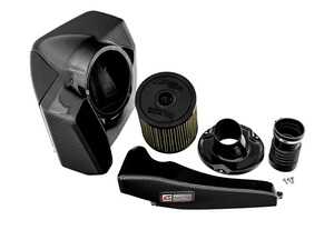ES#4043328 - 2660-15032 - AirGate Carbon Fiber Intake - With Lid - Max gains of 16 hp and 3 ft-lbs of torque at the wheels for B9 / 9.5 RS 4 / RS 5 2.9TT (with piggyback tuner) - AWE - Audi