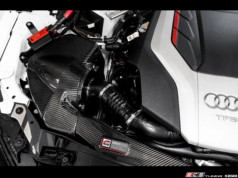 AWE - 2660-15032 - AirGate Carbon Fiber Intake - With Lid