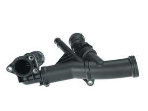 ES#4830758 - 04L121026AH - Thermostat Housing - Regulates flow of coolant according to temperature - URO - Audi Volkswagen