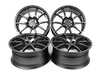 ES#4614067 - rv582w100500KT - 18" RF018 - Set Of Four - 18"x8" ET40 5x112 57.1CB - Matte Anthracite - REVO - Audi Volkswagen