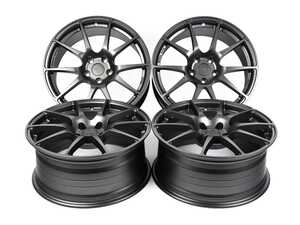 ES#4614067 - rv582w100500KT - 18" RF018 - Set Of Four - 18"x8" ET40 5x112 57.1CB - Matte Anthracite - REVO - Audi Volkswagen
