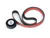 ES#4045332 - n54acdltKT - N54 AC Delete Kit - Includes new idler pulley and shorter belt for deleting your AC compressor - Assembled By ECS - BMW
