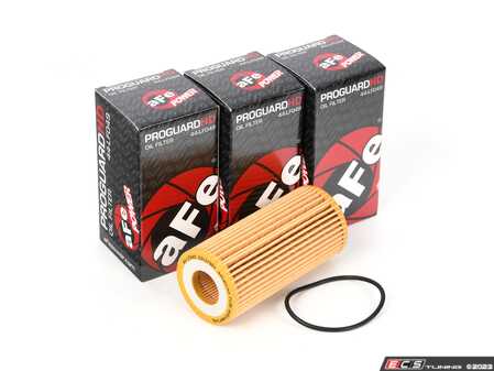 ES#4464278 - 44-LF049-MB - Pro GUARD HD Oil Filter (4 Pack) - Designed for increased flow and efficiency that are demanded in today's vehicles. - AFE - Audi Volkswagen Porsche
