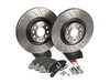 ES#4820752 - mk7glifbsKT - Front Brake Service Kit (340x30) - Features Brembo Cross Drilled Rotors And Brembo NAO Ceramic pads - Assembled By ECS - Audi Volkswagen