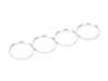 ES#4814052 - 7417256AL - 74.1mm-72.56mm Aluminum Hub Centric Ring - Set Of Four - Easily adapt 74.1mm E39 wheels to standard 72.56mm wheel hubs! - Bremmen Parts - BMW