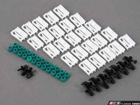 ES#4758105 - e36skrtinstallkt - E36 M-Technic Side Skirt Installation Kit - All the hardware you need to install M-Tech/M3 side skirts on your E36! - Assembled By ECS - BMW
