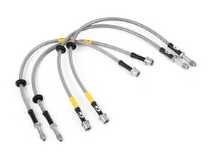 ES#3980096 - 30008 - G-Stop Stainless Steel Brake Line Kit - Front & Rear - Set of DOT-compliant lines for an improved pedal feel - Goodridge - Audi