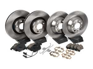 ES#3159024 - KOE4066 - Z17 Stock Brake Kit - Front and Rear - Proven performance with minimal dust - Power Stop - Audi