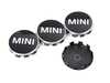 ES#4215632 - 36136857149KT - MINI Wheel Center Cap W/ Chrome - Set Of Four - F56+ MINI Logo wheel caps - for factory exposed lug nuts - Genuine MINI - MINI
