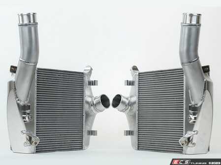 ES#4830902 - UH030-ICA - CSF Intercooler Upgrade - RAW Aluminum - Increases efficiency and resists heat soak for maximum performance in street and high-performance conditions - Unitronic - Audi