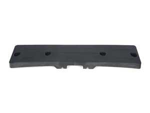 ES#3681590 - 9J1807287OK1 - Front License Plate Holder - Matte Black - Genuine Porsche - Porsche