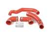 ES#4039990 - 56-314302 - N14 Intake, Hot Side & Cold Side Hose Kit | Red - The three main intake hoes in the engine bay all upgraded to silicone in matching colors. - M7 Speed - MINI