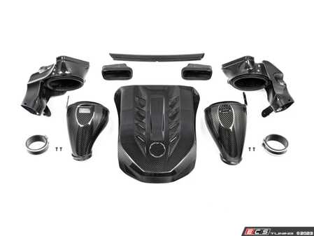 ES#4830981 - EVE-X5M50-CF-INT - Eventuri Carbon Fiber Performance Intake - Improve performance and eliminate intak restrictions with this performance carbon fiber intake from Eventuri - Eventuri - BMW