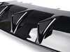 ES#4698696 - 049299LA01-01 - Audi C7.5 S6 Rear Diffuser - Gloss Black - Add some aggressive styling to your C7.5 S6! - ECS - Audi