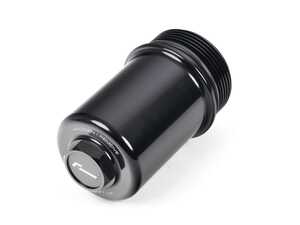 ES#4041023 - VWR19G709 - Billet DSG Filter Housing - Black - Stunning midnight-black gloss billet replacement. - Racingline - Audi Volkswagen