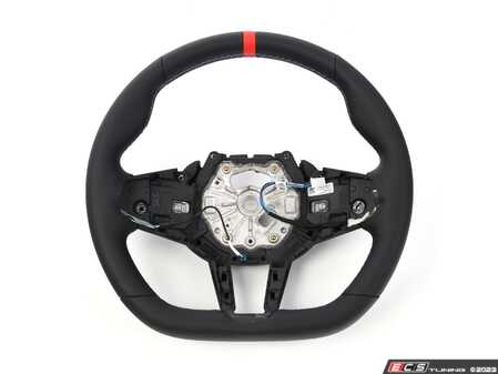 ES#4827007 - 32305A8A906 - M Sport Sterring Wheel - OEM M Flat Bottom Leather Steering Wheel - Genuine BMW - BMW