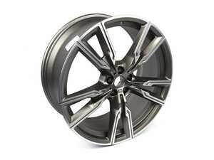 ES#3573800 - 36118072002 - Bmw Light Alloy Wheel V-Spoke 747M - 22" - Genuine BMW - BMW
